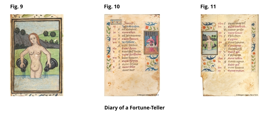 Iconography - The Star (Pattern Sheets 1 and 2) (Figures 9-11) (Diary of a Fortune-Teller)